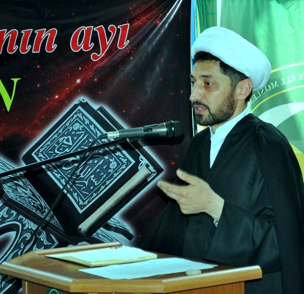İmam Əli (ə) məscidində Ramazan ayının son Cümə namazı qılındı