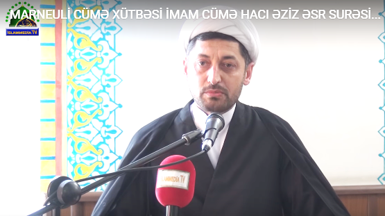 Hacı Əziz Nəbiyevin imaməti ilə cümə namazı qılındı (Video)