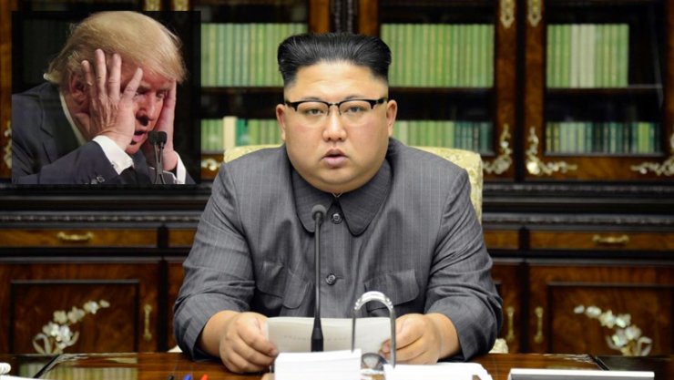 Şimali Koreya lideri Trampa: Səni odla adam edəcəyik!