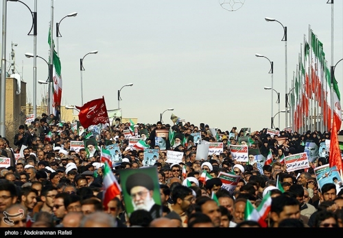İran xalqı İslam inqilabına dəstək üçün milyonluq mitinqlər keçirdi