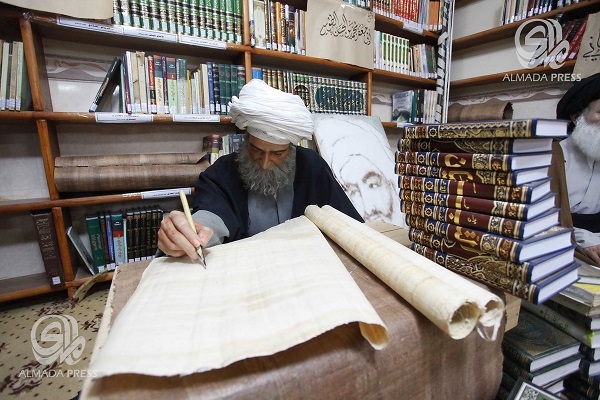 Nəcəfdə dünyanın ən böyük əlyazma Qurani-Kərimi hazırlanır