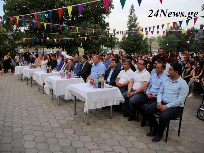 Marneulidə möhtəşəm Ramazan Bayramı keçirilib (Foto-Video)