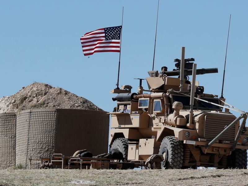ABŞ Suriyada yeni hərbi baza inşa edir