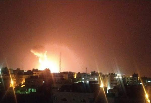 İsrail rejiminin döyüş təyyarələri Qəzza bölgələrini bombaladı
