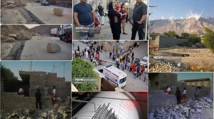 İranda güclü zəlzələ baş verib
