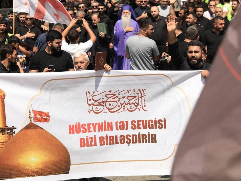 Gürcüstanda izdihamlı "Tasua" yürüşü keçirildi (Foto)
