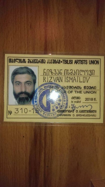 Azərbaycanlı rəssam Gürcüstan Rəssamlar Federasiyasının üzvü seçilib
