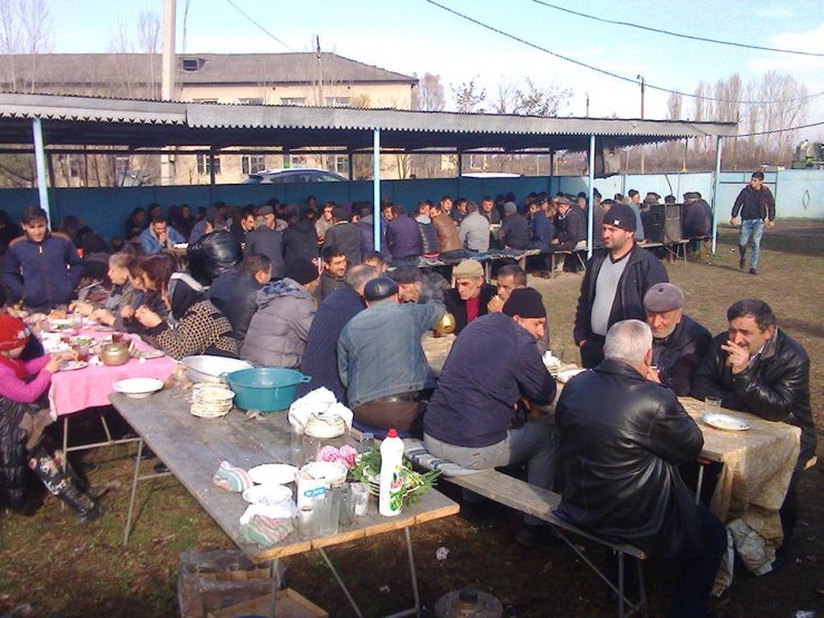 Bu gün Seyid Əli (ə) adına Araflı kənd məscidində ərbəin mərasimi keçirlib (Foto)