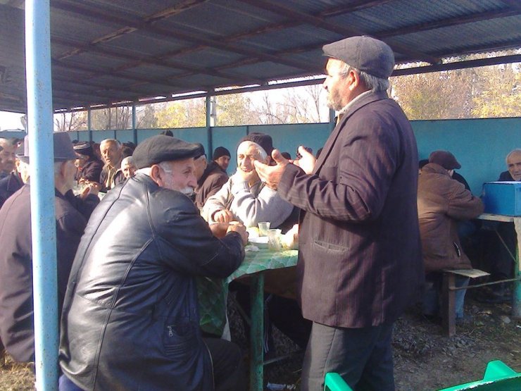 Bu gün Seyid Əli (ə) adına Araflı kənd məscidində ərbəin mərasimi keçirlib (Foto)