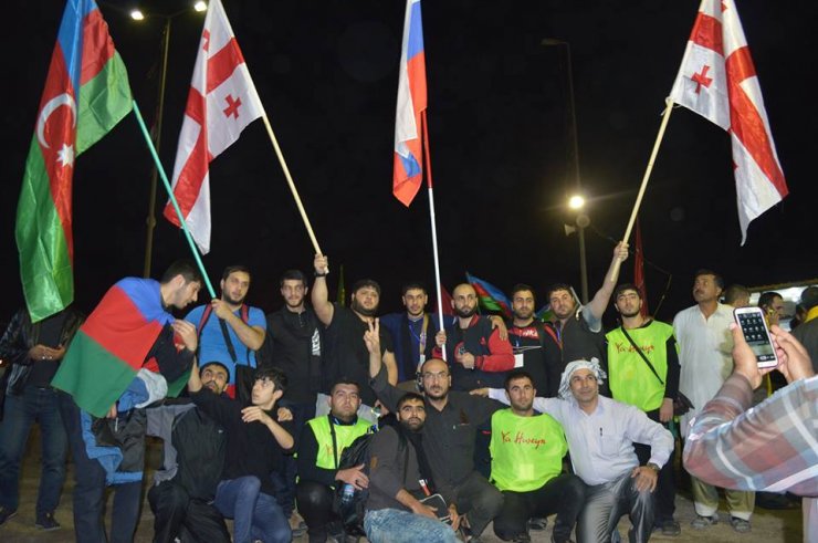 Gürcüstandan Ərbəin səfərində olan dindarlar vətənlərinə qayıtdı. (FOTO) Gürcüstandan Ərbəin səfərində olan dindarlar vətənlərinə qayıtdı. (FOTO)