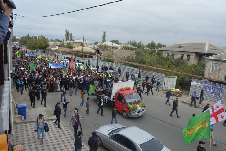 Gürcüstan, Marneuli şəhərində "Tasua"  yürüşü keçirildi (Foto-Video)