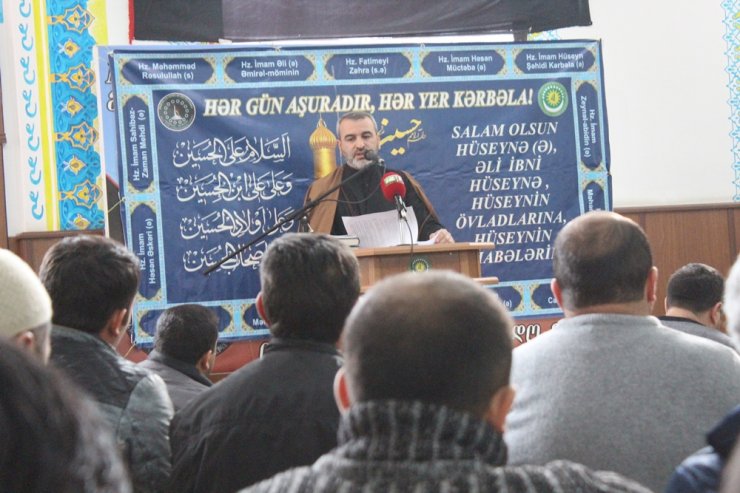 Hacı Rasim Məmmədovun imaməti ilə Cümə namazı qılındı (Foto)