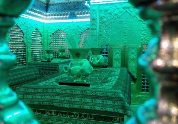 Samirra hərəminin zərihi zəvvarlara təqdim olunub - FOTO