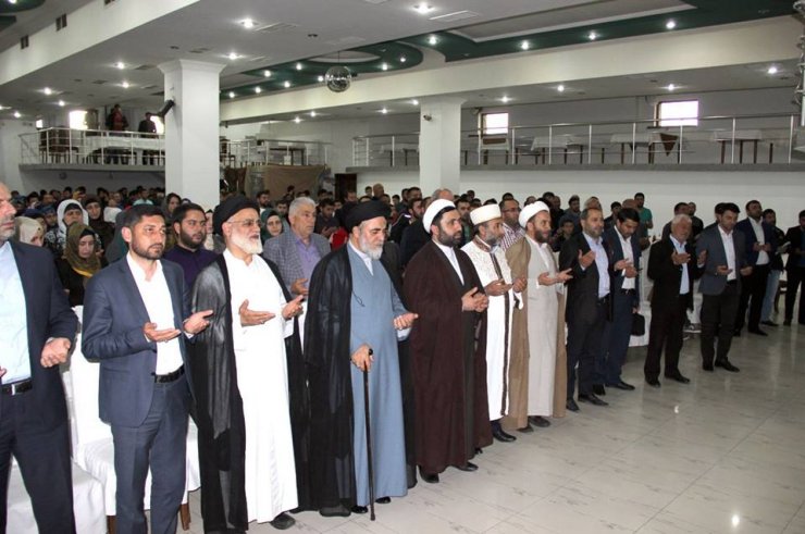 RUSTAVİ ŞƏHƏRİNDƏ HZ. İMAM MEHDİNİN (Ə) MÖVLUDU İLƏ BAĞLI MƏRASİMİ KEÇİRİLDİ (FOTO)