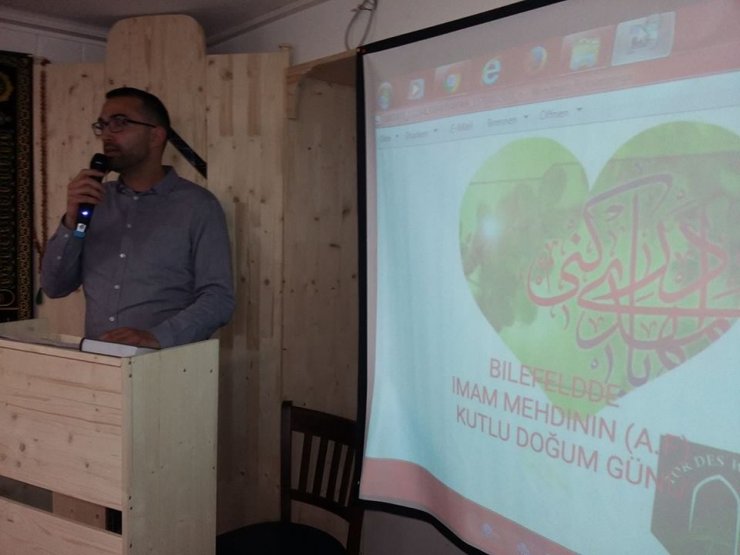 Almanyanın Bilefeld şəhərində İmam Mehdinin (ə.f) təvəllüdü...(Foto)