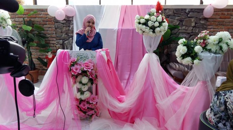 Gürcüstanda xanımlar Hz. Məsumənin (s.ə) təvəllüdünü keçirdilər (Foto-Video)