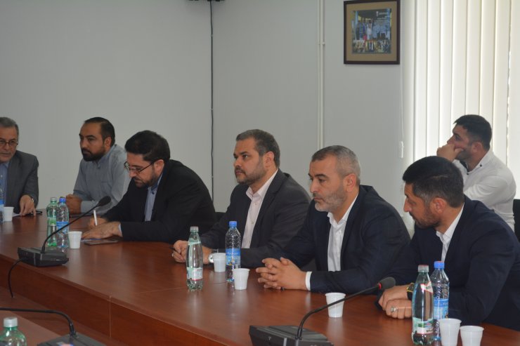 Ayətullah Şəbistəri Marneulidə İcra hakimiyyətinin rəsmiləri ilə görüşdü (Foto-Video)