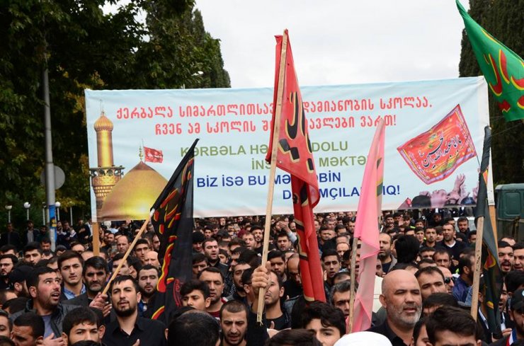 Marneuli şəhərində möhtəşəm "Tasua" yürüşü keçirildi (Foto)