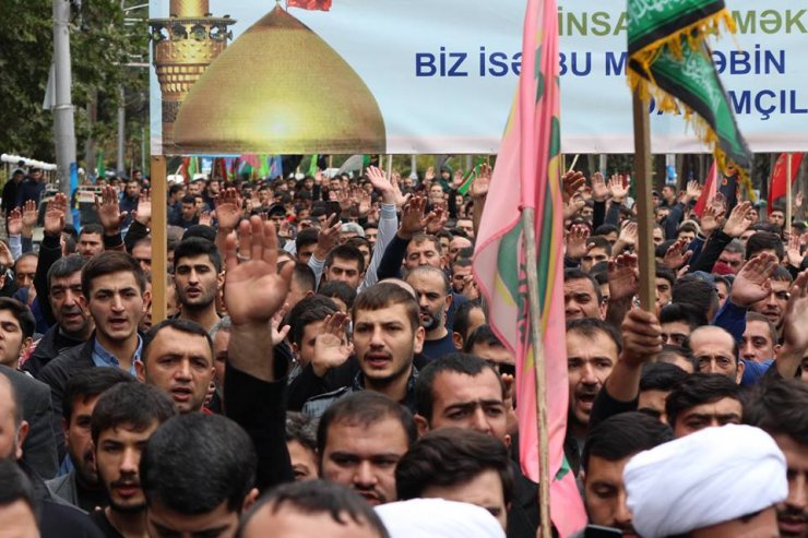 Marneuli şəhərində möhtəşəm "Tasua" yürüşü keçirildi (Foto)