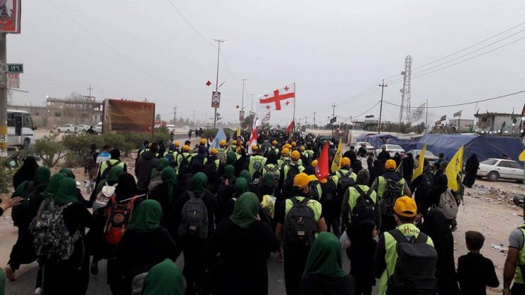 Gürcüstandan Ərbəin ziyarətinə gedən zəvvarlar vətənə dönüblər (Foto)