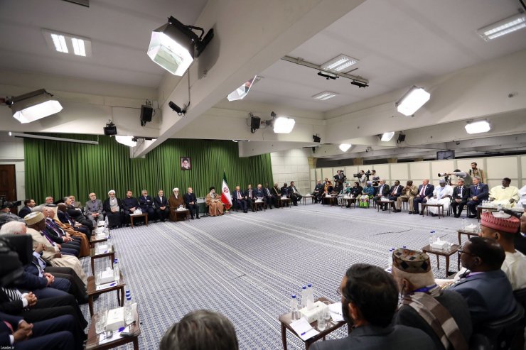 `ABŞ və sionist rejiminə kömək edən ölkələr İslam ümmətinə xəyanət edirlər` - FOTO