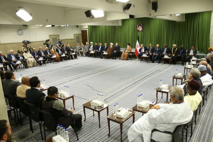 `ABŞ və sionist rejiminə kömək edən ölkələr İslam ümmətinə xəyanət edirlər` - FOTO