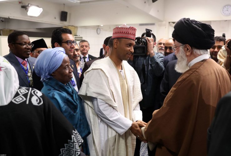 `ABŞ və sionist rejiminə kömək edən ölkələr İslam ümmətinə xəyanət edirlər` - FOTO