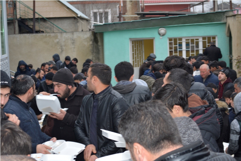 Gürcüstanda möhtəşəm əza mərasimi keçirildi (Foto-Video)