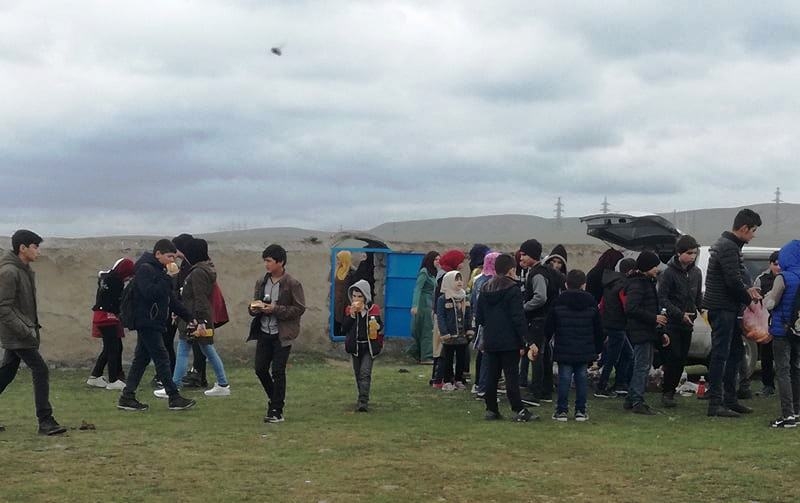 Əhli-beyt (ə) cəmiyyətinin tələbələri Həzrət Qeys ibn Sədin (r.ə) ziyarətgahında (Foto-Video)