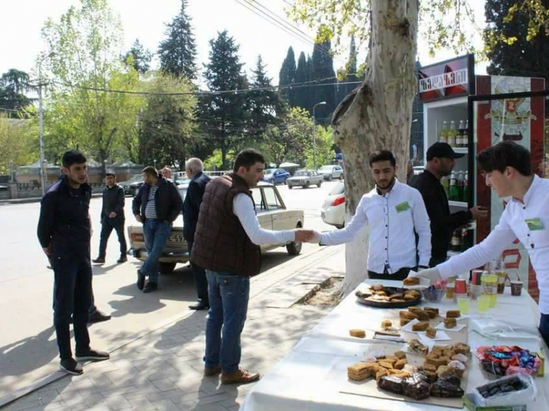 GÜRCÜSTANDA İMAM HÜSEYNİN (Ə) MÖVLUDU QEYD OLUNDU (Foto-Video)