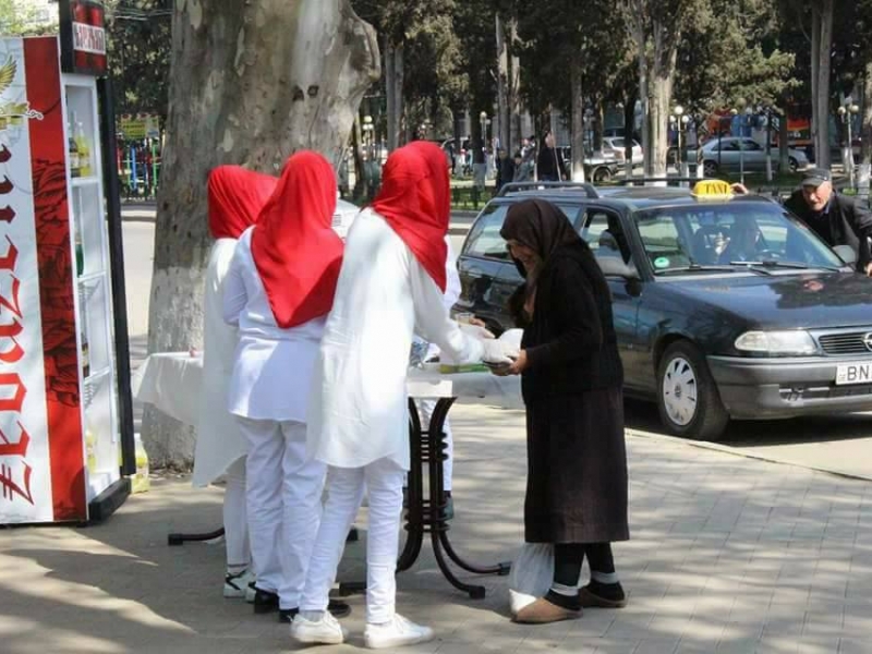 GÜRCÜSTANDA İMAM HÜSEYNİN (Ə) MÖVLUDU QEYD OLUNDU (Foto-Video)