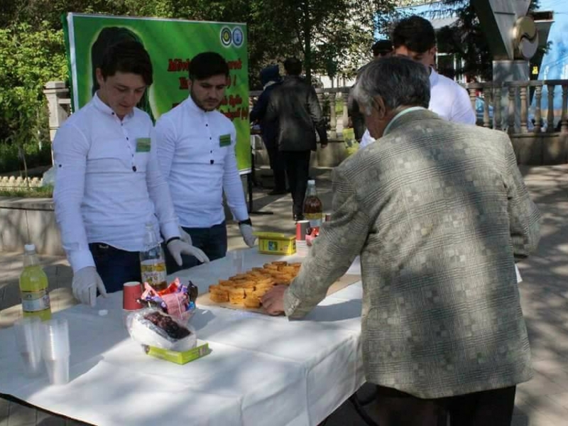 GÜRCÜSTANDA İMAM HÜSEYNİN (Ə) MÖVLUDU QEYD OLUNDU (Foto-Video)