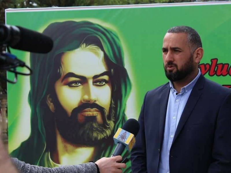 GÜRCÜSTANDA İMAM HÜSEYNİN (Ə) MÖVLUDU QEYD OLUNDU (Foto-Video)