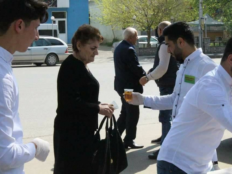 GÜRCÜSTANDA İMAM HÜSEYNİN (Ə) MÖVLUDU QEYD OLUNDU (Foto-Video)