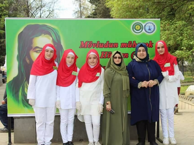 GÜRCÜSTANDA İMAM HÜSEYNİN (Ə) MÖVLUDU QEYD OLUNDU (Foto-Video)