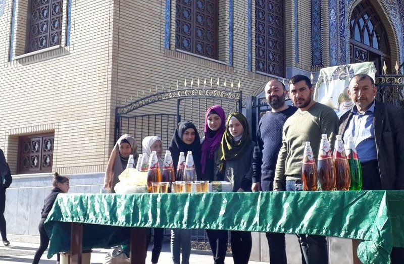 Mübarək təvəllüdlər münasibəti ilə su aksiyası keçirildi (Foto)