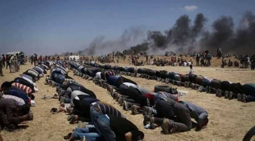 Qəzza 2014-cü ildən etibarən ən qanlı gününü yaşayır: 52 nəfər şəhid 3 minə qədər yaralı var (Foto-Video)