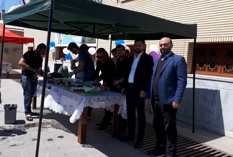 İmam Zamanın (ə.f) təvəllüdü münasibəti ilə su aksiyası keçirildi (Foto)