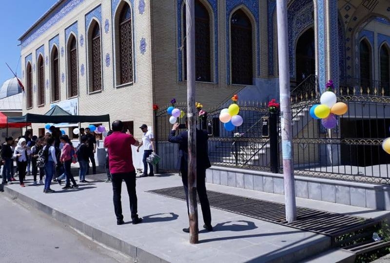 İmam Zamanın (ə.f) təvəllüdü münasibəti ilə su aksiyası keçirildi (Foto)
