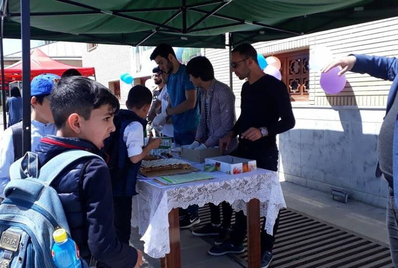 İmam Zamanın (ə.f) təvəllüdü münasibəti ilə su aksiyası keçirildi (Foto)
