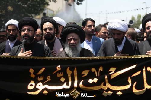 Müctehidlərin hüzurunda İmam Cəfər Sadiq (ə) hüznlə yad olundu