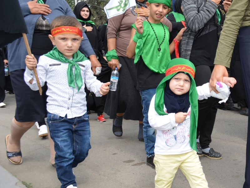 İzdihamlı "Tasua" yürüşü keçirildi (Foto)