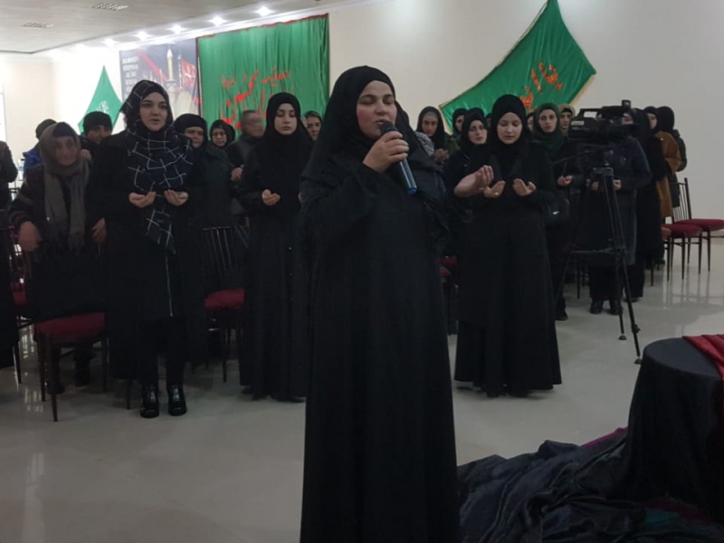 Həzrəti Məsumənin (ə) vəfatı münasibəti ilə seminar keçirildi (Foto)