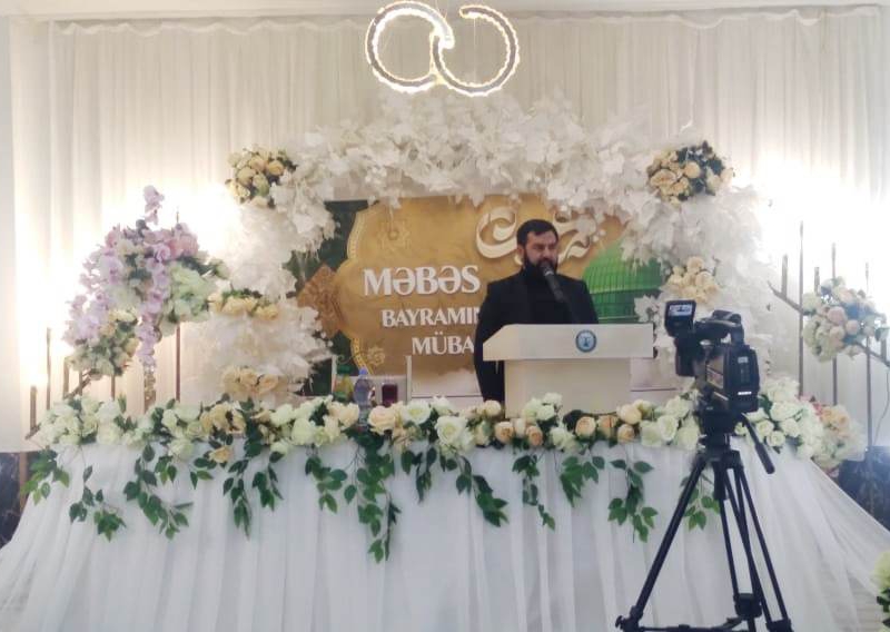 Marneulidə "Məbəs" bayramı münasibətilə tədbir keçirildi (Foto)