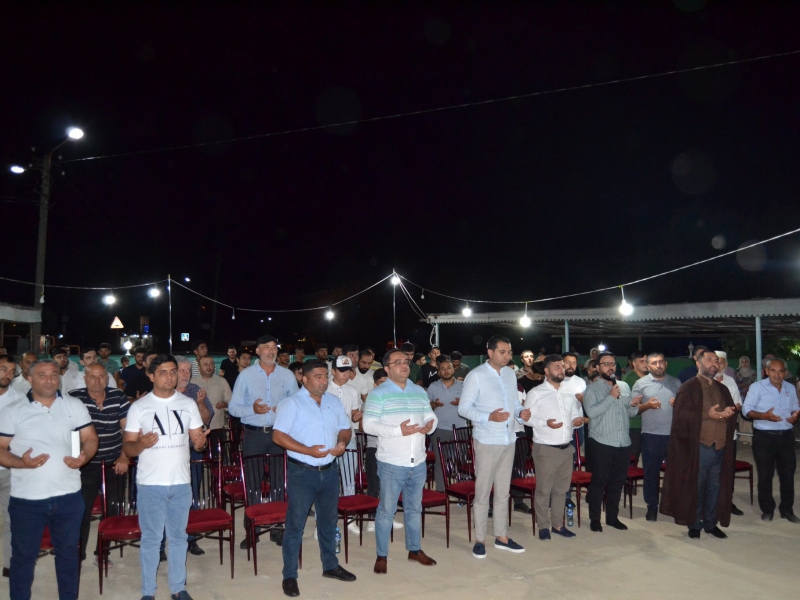 MARNEULİNİN ARAFLI KƏNDİNDƏ QƏDİR-XUM BAYRAMI MÜNASİBƏTİ İLƏ TƏDBİR KEÇİRİLİB (Foto)