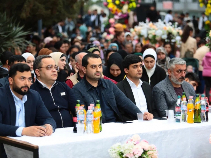 Marneulidə Ramazan bayramı münasibətilə təntənəli tədbir keçirildi (Foto)