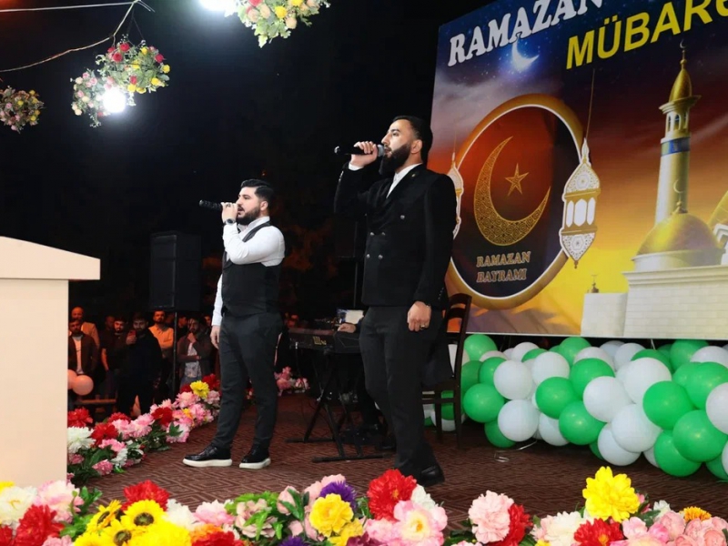 Marneulidə Ramazan bayramı münasibətilə təntənəli tədbir keçirildi (Foto)