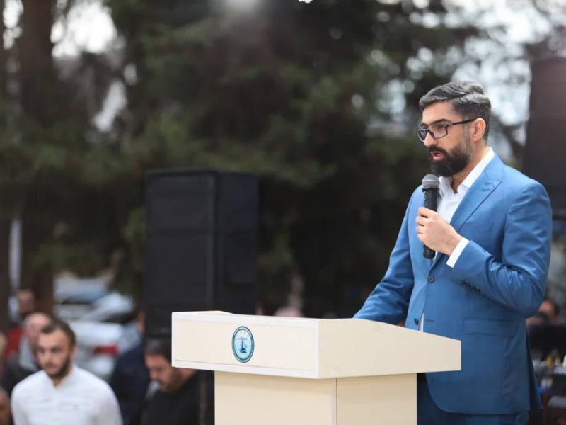 Marneulidə Ramazan bayramı münasibətilə təntənəli tədbir keçirildi (Foto)