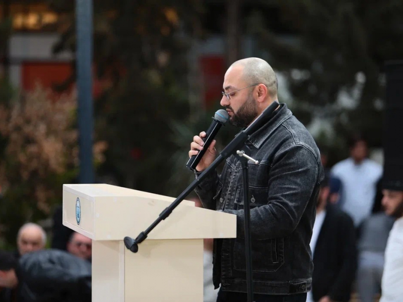 Marneulidə Ramazan bayramı münasibətilə təntənəli tədbir keçirildi (Foto)