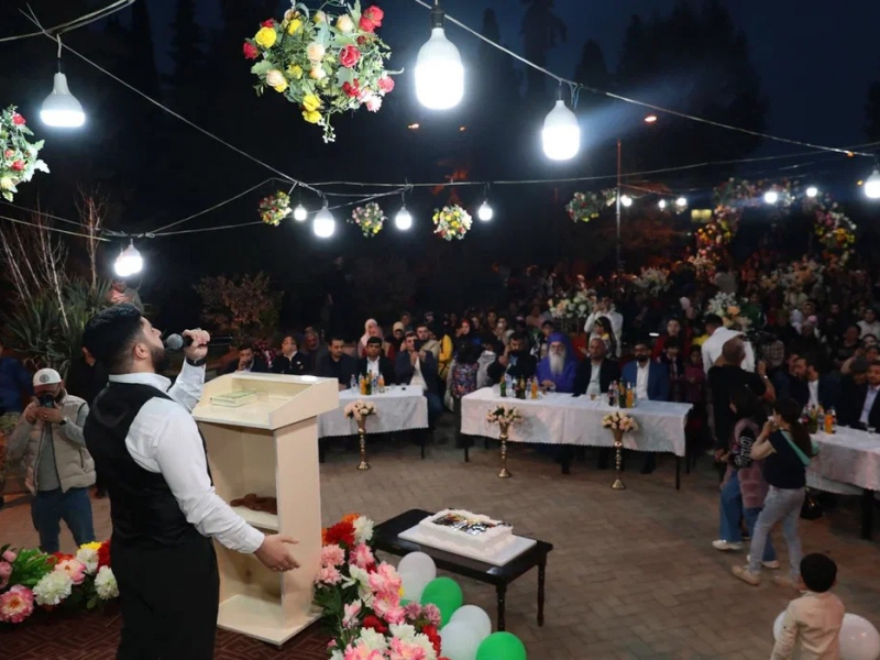 Marneulidə Ramazan bayramı münasibətilə təntənəli tədbir keçirildi (Foto)